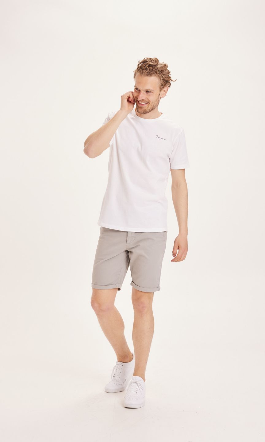 Regular chino poplin shorts Alloy von KnowledgeCotton Apparel