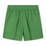 Shorts Poplin elastic Vibrant Green von KnowledgeCotton Apparel
