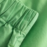 Shorts Poplin elastic Vibrant Green von KnowledgeCotton Apparel