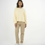 Sweat A-shape fashion Vanilla Custard von KnowledgeCotton Apparel