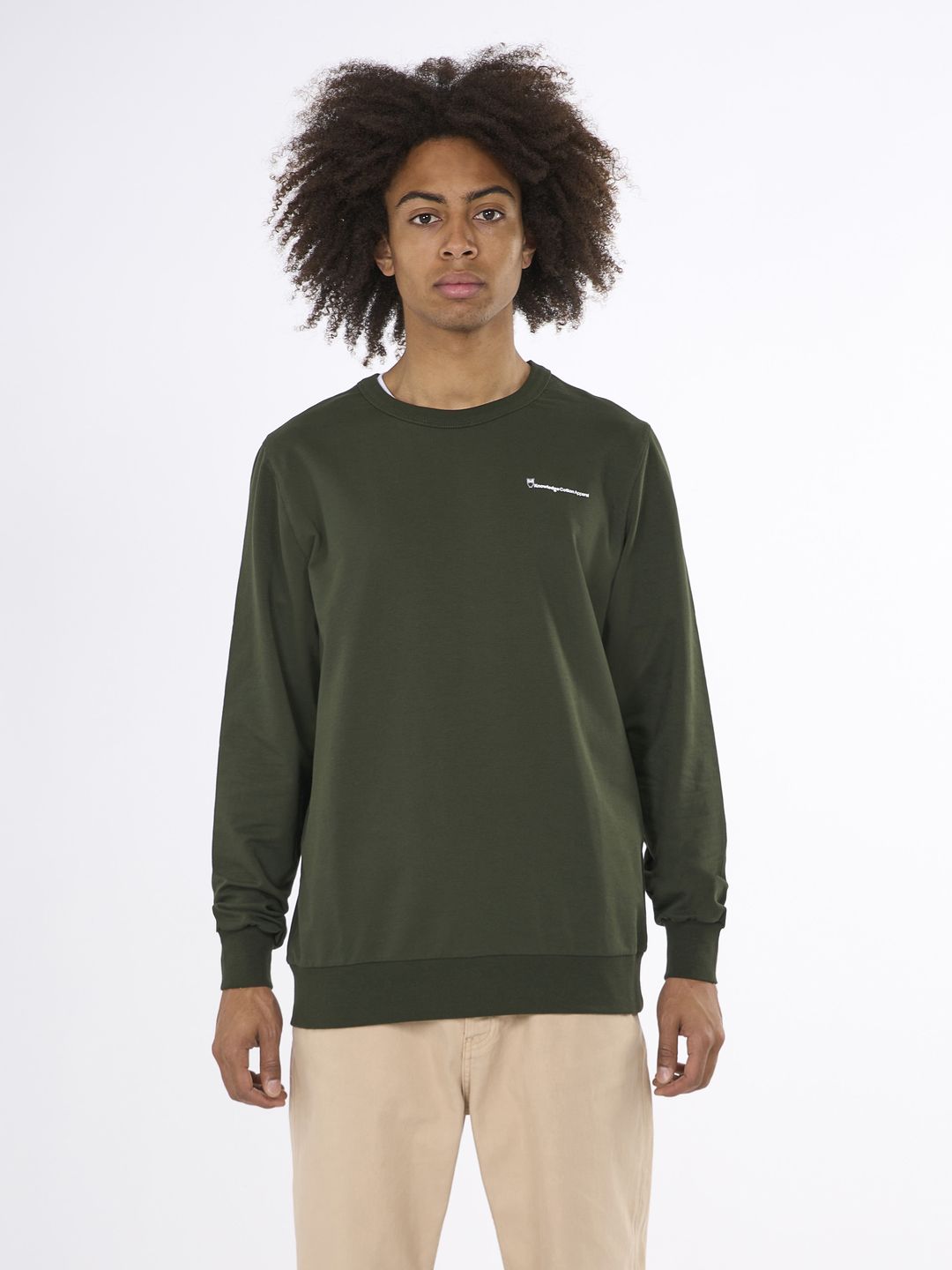 Sweat Crew neck trademark Forrest Night von KnowledgeCotton Apparel