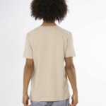T-Shirt Narrow striped slub Safari von KnowledgeCotton Apparel