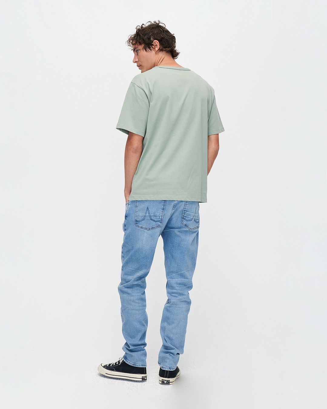 Jeans Jim Regular Slim Bright Blue von Kuyichi