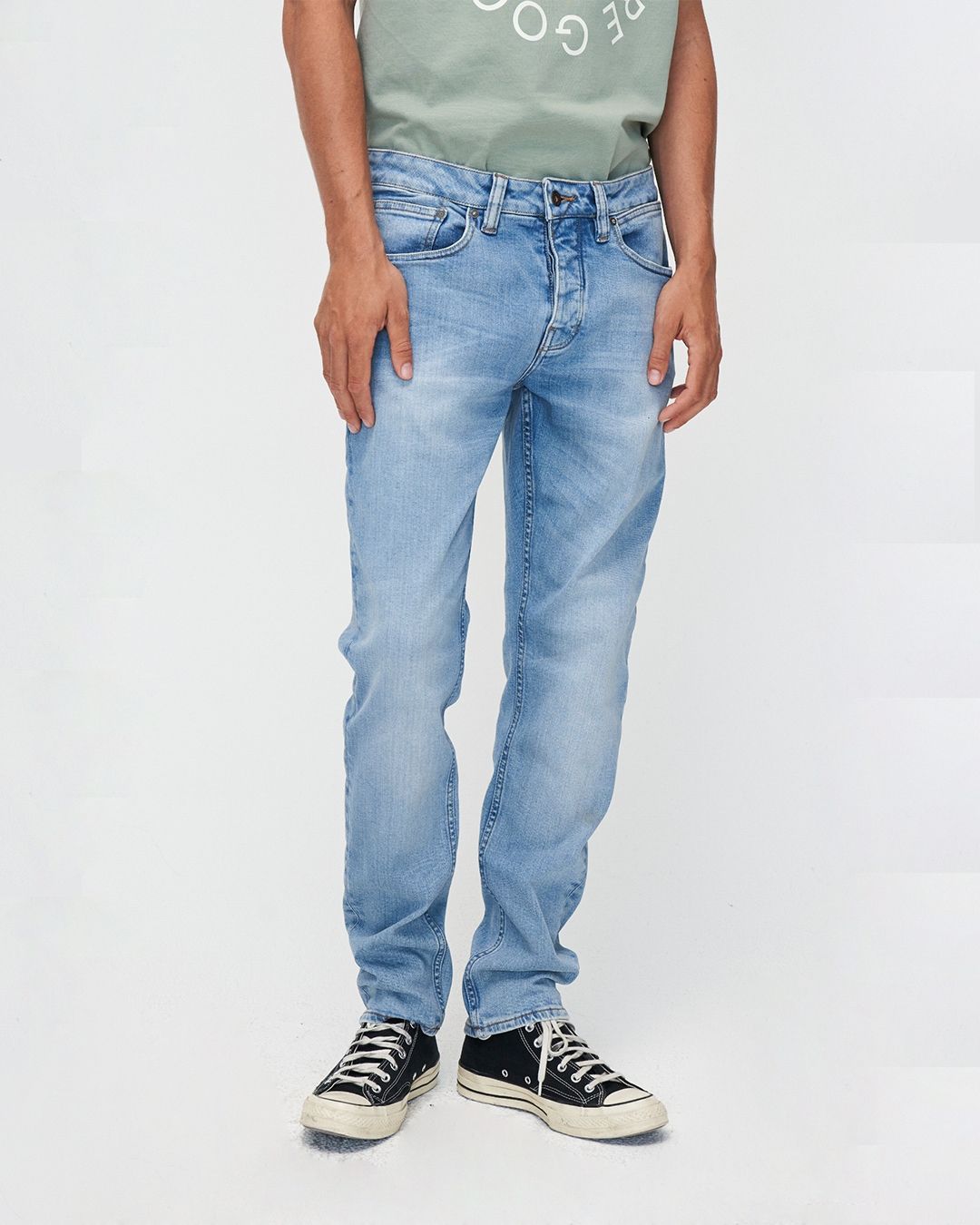 Jeans Jim Regular Slim Bright Blue von Kuyichi