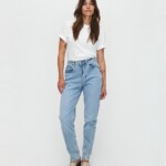 Jeans Nora Loose Tapered Bright Blue von Kuyichi