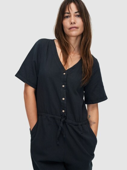 Jumpsuit Sia Jet Black von Kuyichi