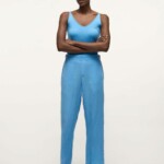 7/8 Hose mit weitem Bein blue sea von Lanius