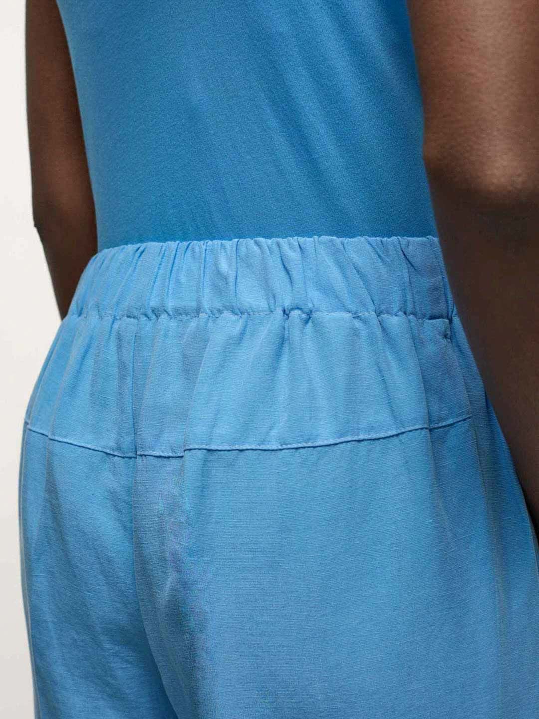 7/8 Hose mit weitem Bein blue sea von Lanius