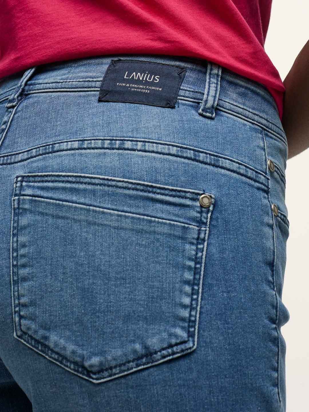 Jeans High Waist blue denim von Lanius