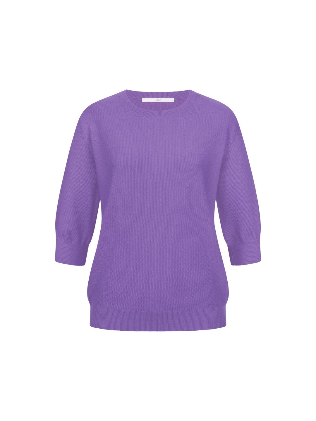 Struktur-Halbarmpullover lilac von Lanius