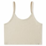 Basic Crop Top ecru von MATONA