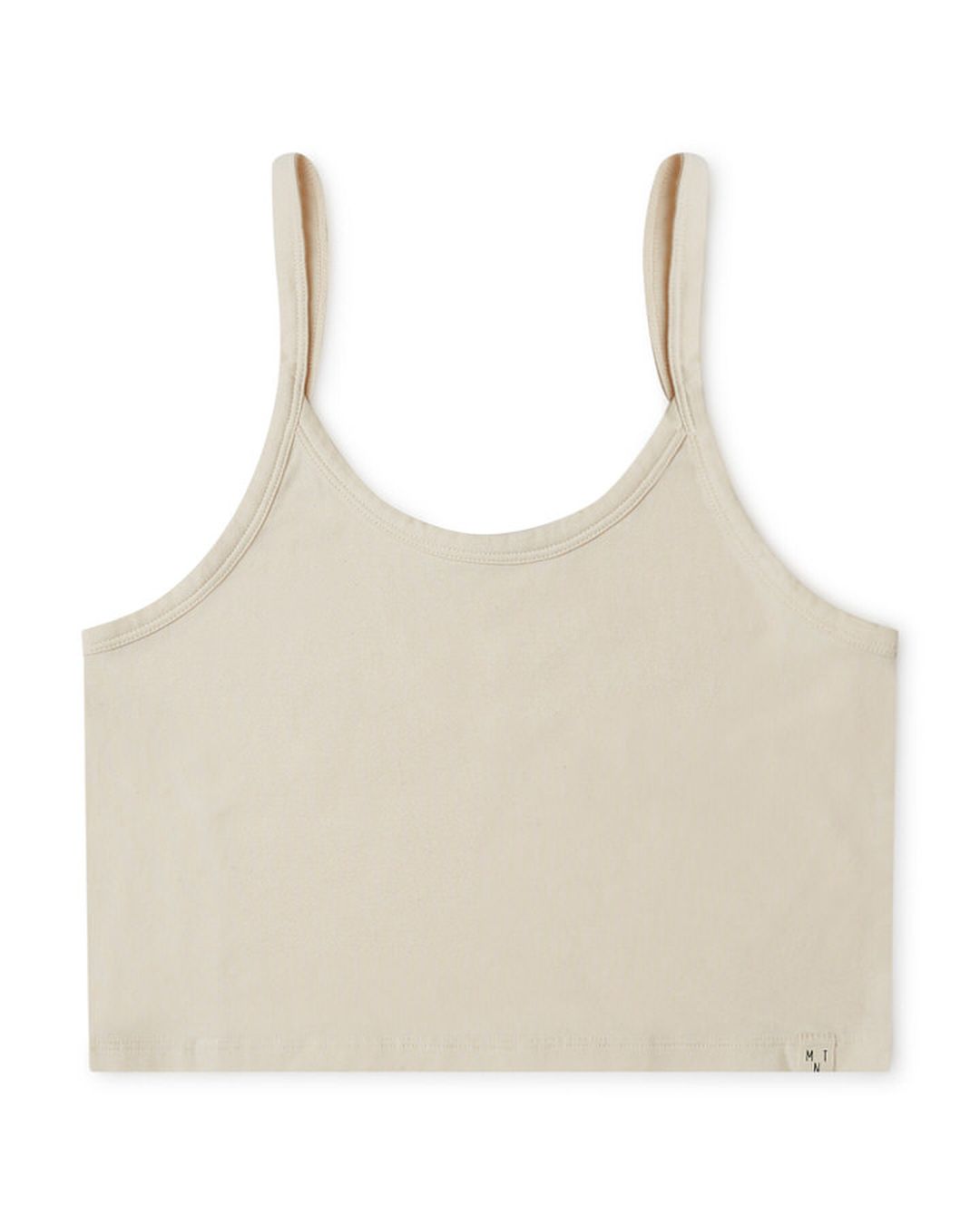 Basic Crop Top ecru von MATONA