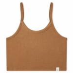 Basic Crop Top toffee von MATONA