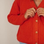Cardigan Essential Knit poppy von MATONA