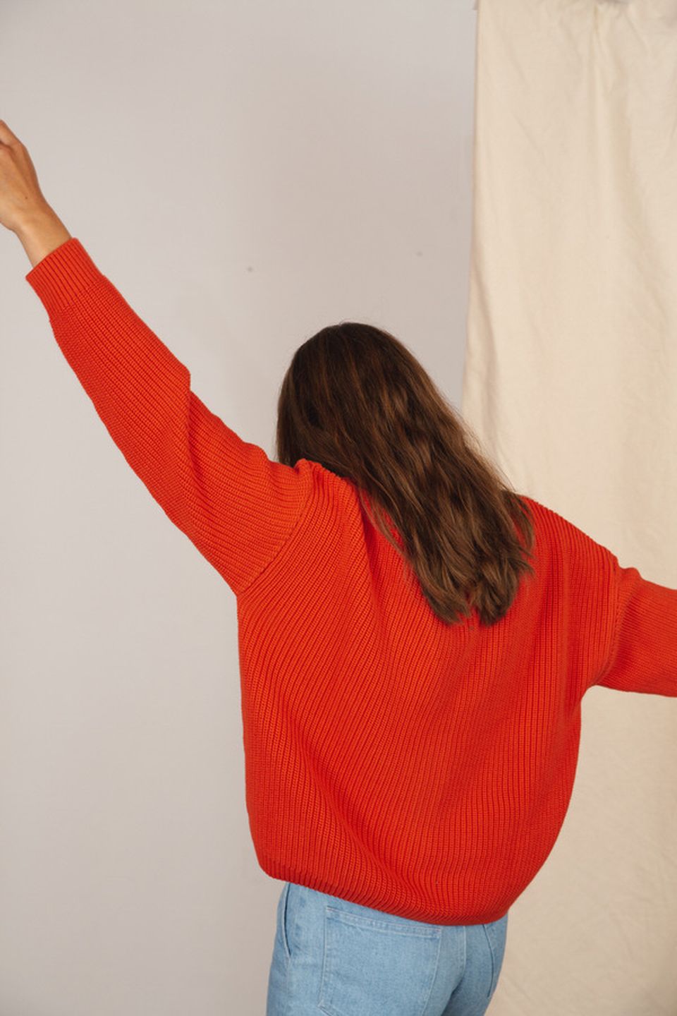 Cardigan Essential Knit poppy von MATONA