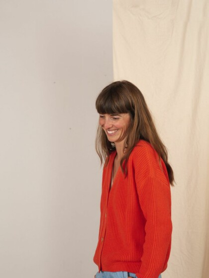 Cardigan Essential Knit poppy von MATONA