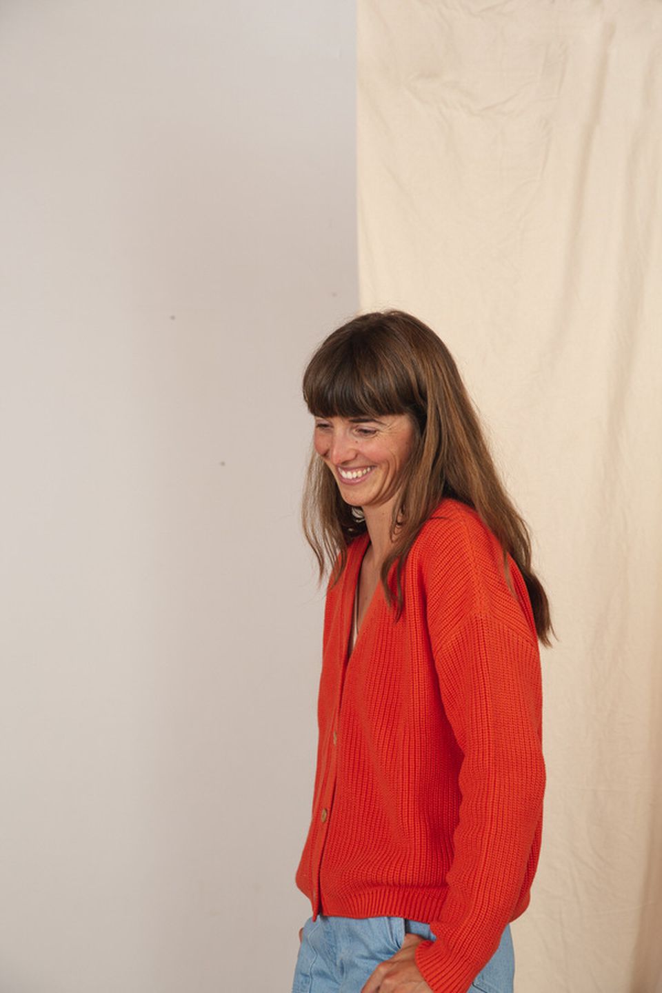 Cardigan Essential Knit poppy von MATONA