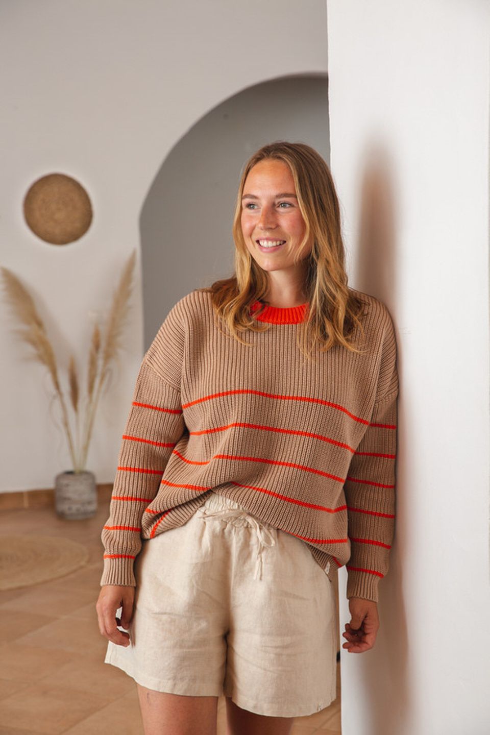Sweater Everyday poppy stripes von MATONA