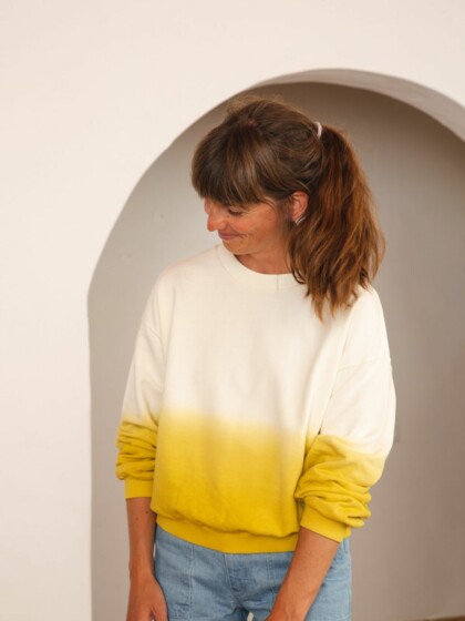Sweatshirt Light dip dye von MATONA