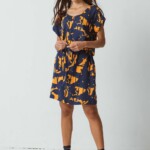 Kleid Eitza Orange von SKFK