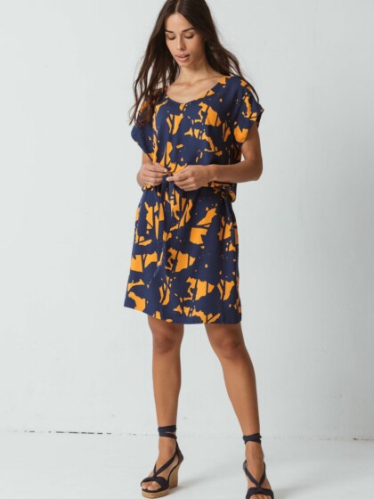 Kleid Eitza Orange von SKFK