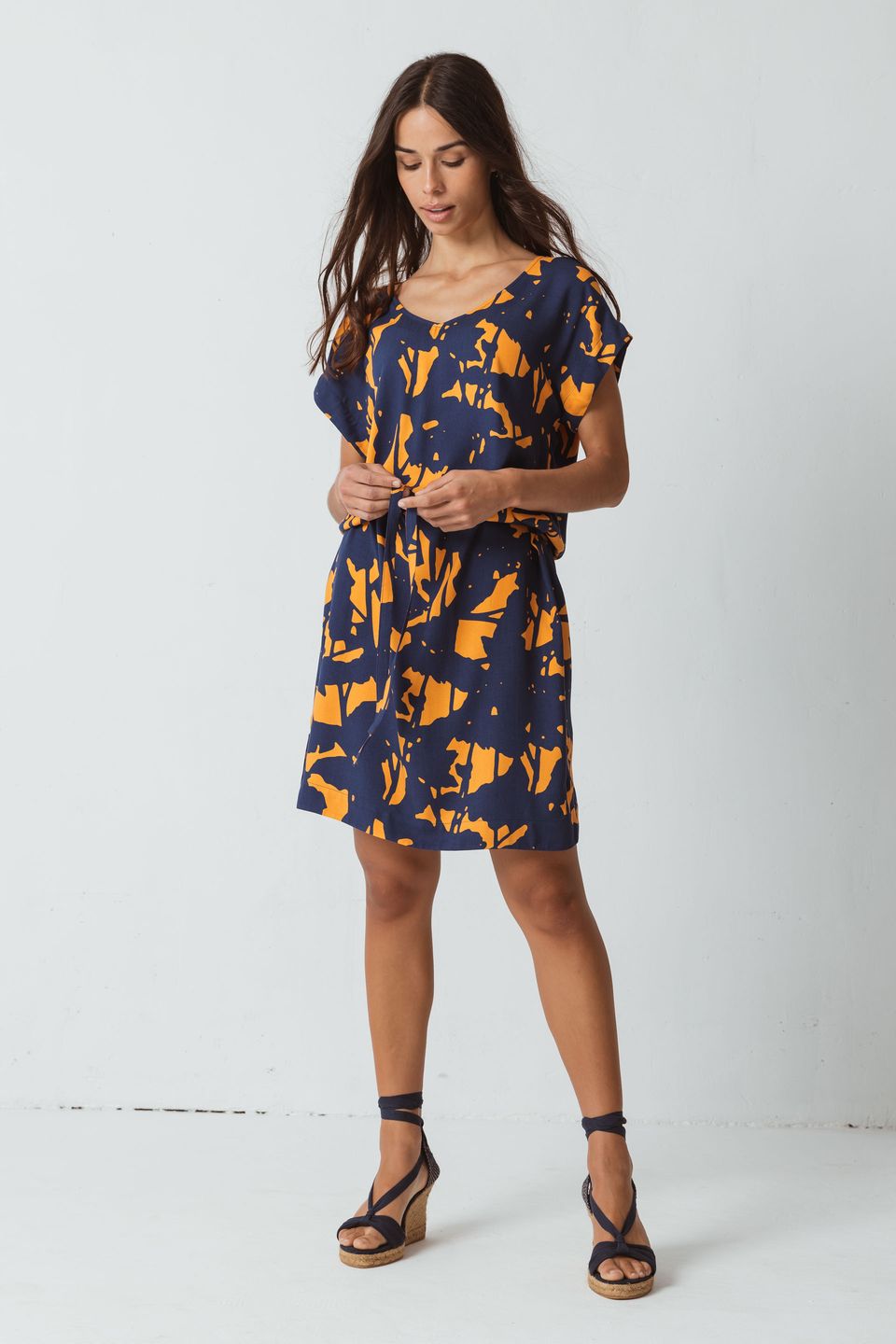 Kleid Eitza Orange von SKFK