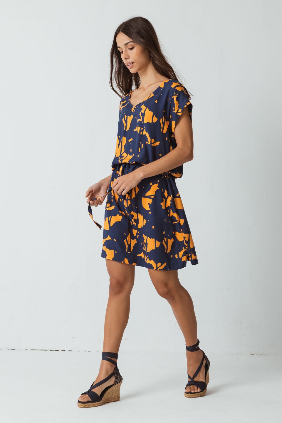 Kleid Eitza Orange von SKFK