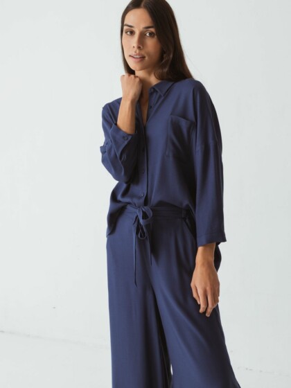 Shirt Mattina Navy von SKFK