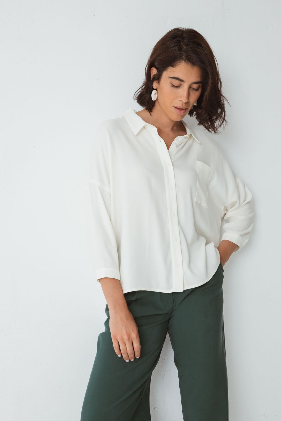 Shirt Mattina White von SKFK