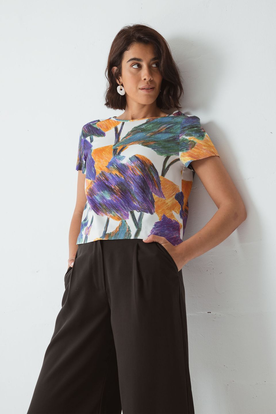 Shirt Sonia Light Wood von SKFK