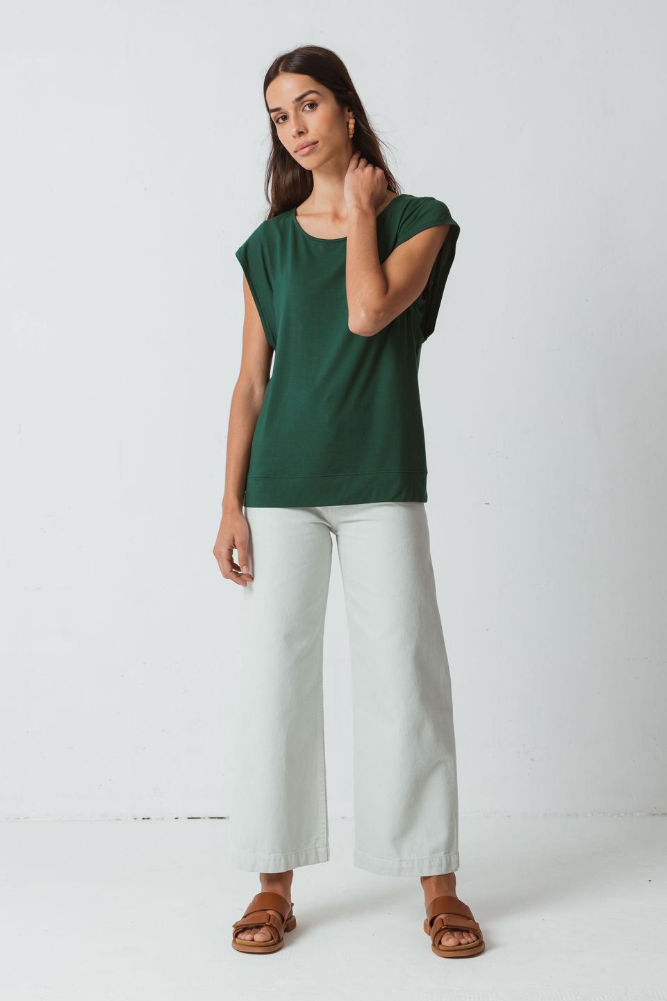 T-Shirt Hamaika Deep Green von SKFK