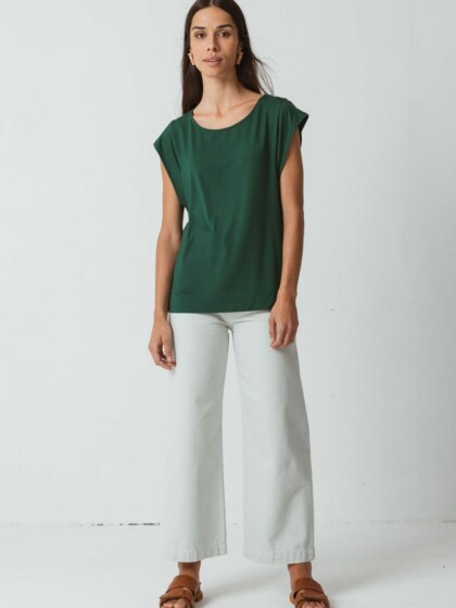 T-Shirt Hamaika Deep Green von SKFK