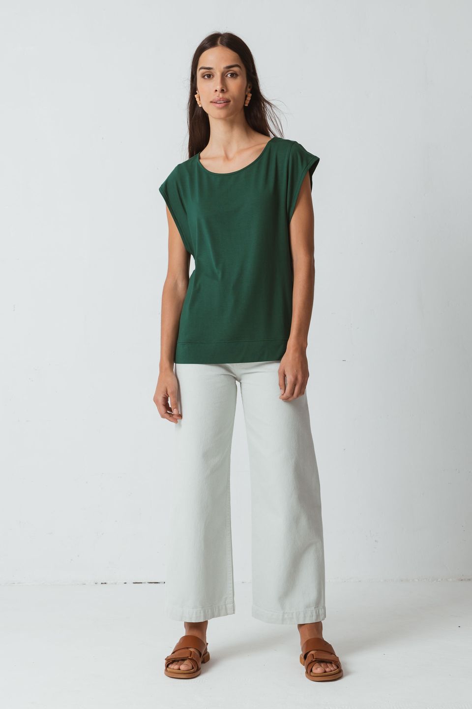 T-Shirt Hamaika Deep Green von SKFK