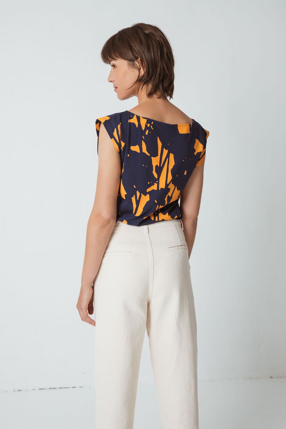 T-Shirt Marixol Navy von SKFK