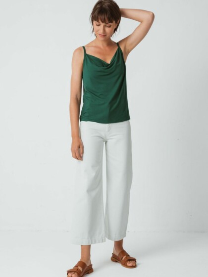 T-Shirt Zazpi Deep Green von SKFK