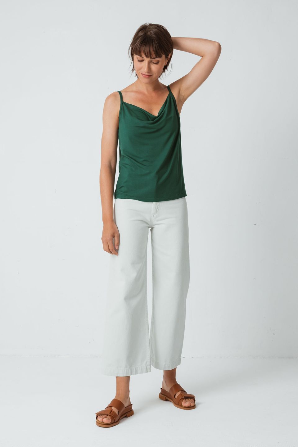 T-Shirt Zazpi Deep Green von SKFK