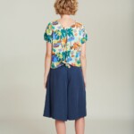 Bluse Cabrera Print Market Print von SUITE13LAB