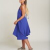 Kurzes Kleid MP Tencel / Leinen Royal Blue von SUITE13LAB
