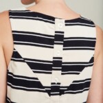 Top Menorca Stripes Black Stripes von SUITE13LAB