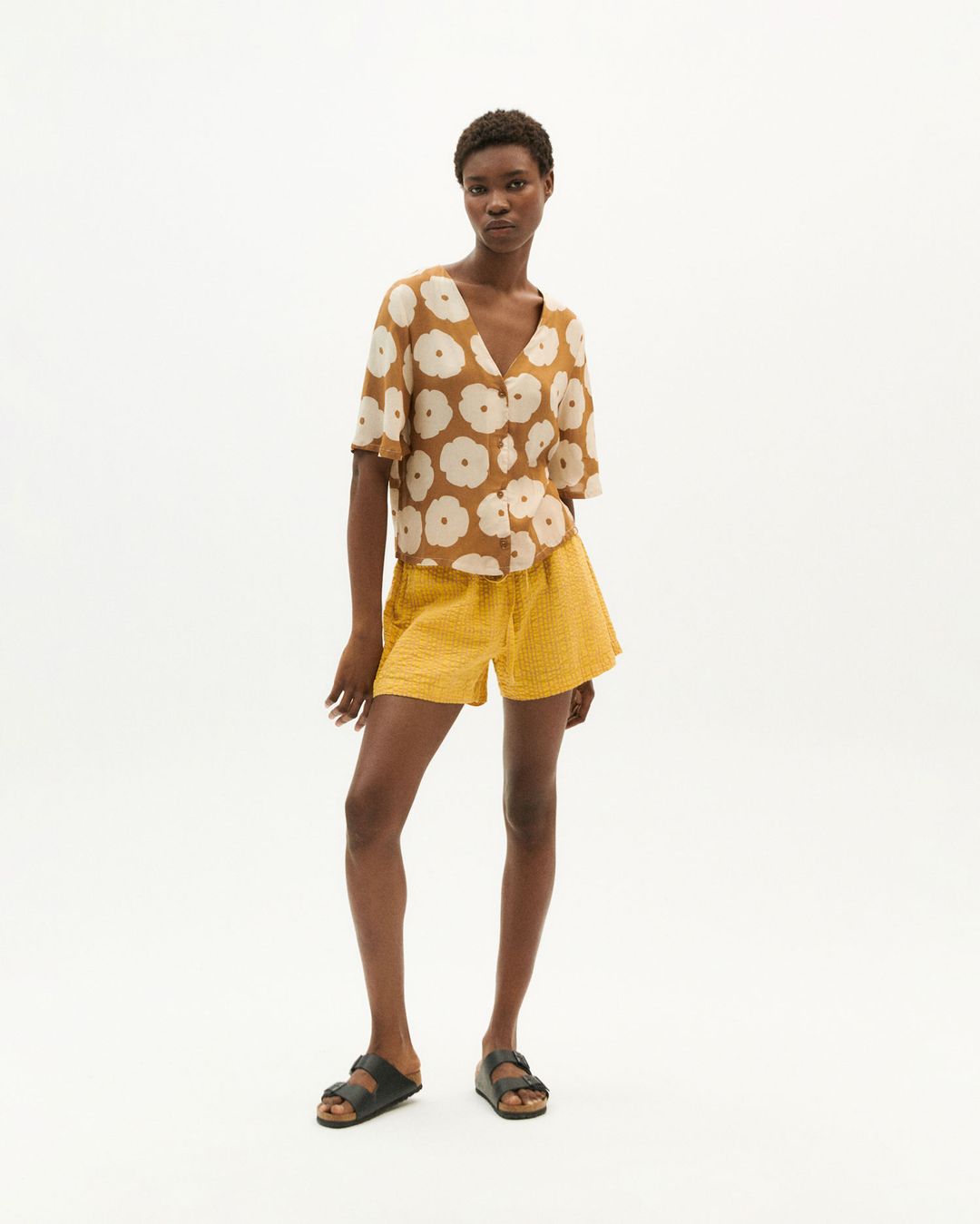 Bluse Poppy Libelula Egypt Brown von Thinking MU
