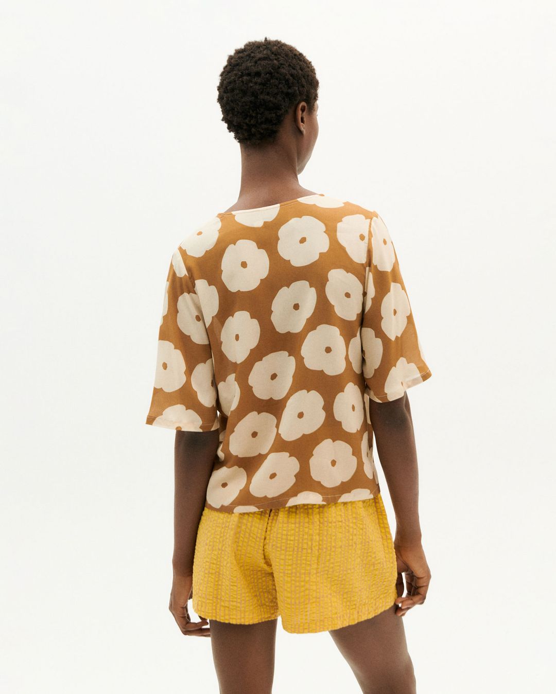 Bluse Poppy Libelula Egypt Brown von Thinking MU