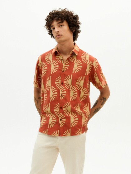Shirt Big Migdia Clay Red Tom Clay Red von Thinking MU