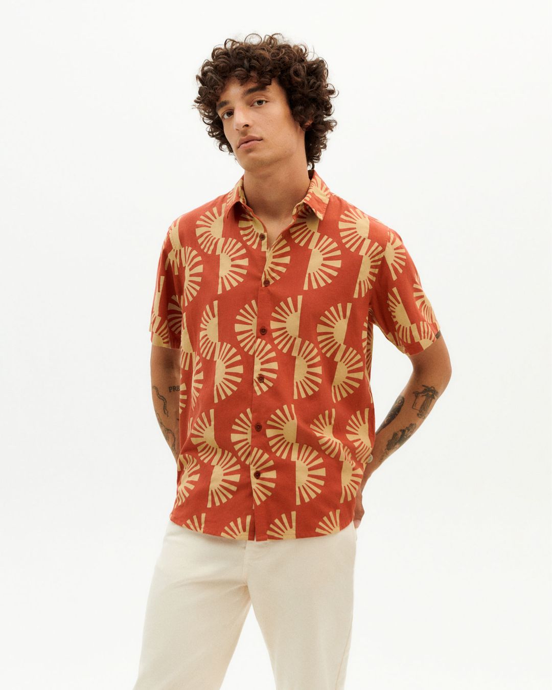 Shirt Big Migdia Clay Red Tom Clay Red von Thinking MU