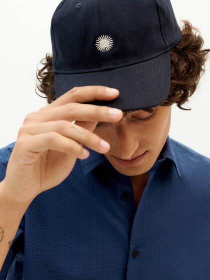 Shirt Navy Tom Navy von Thinking MU