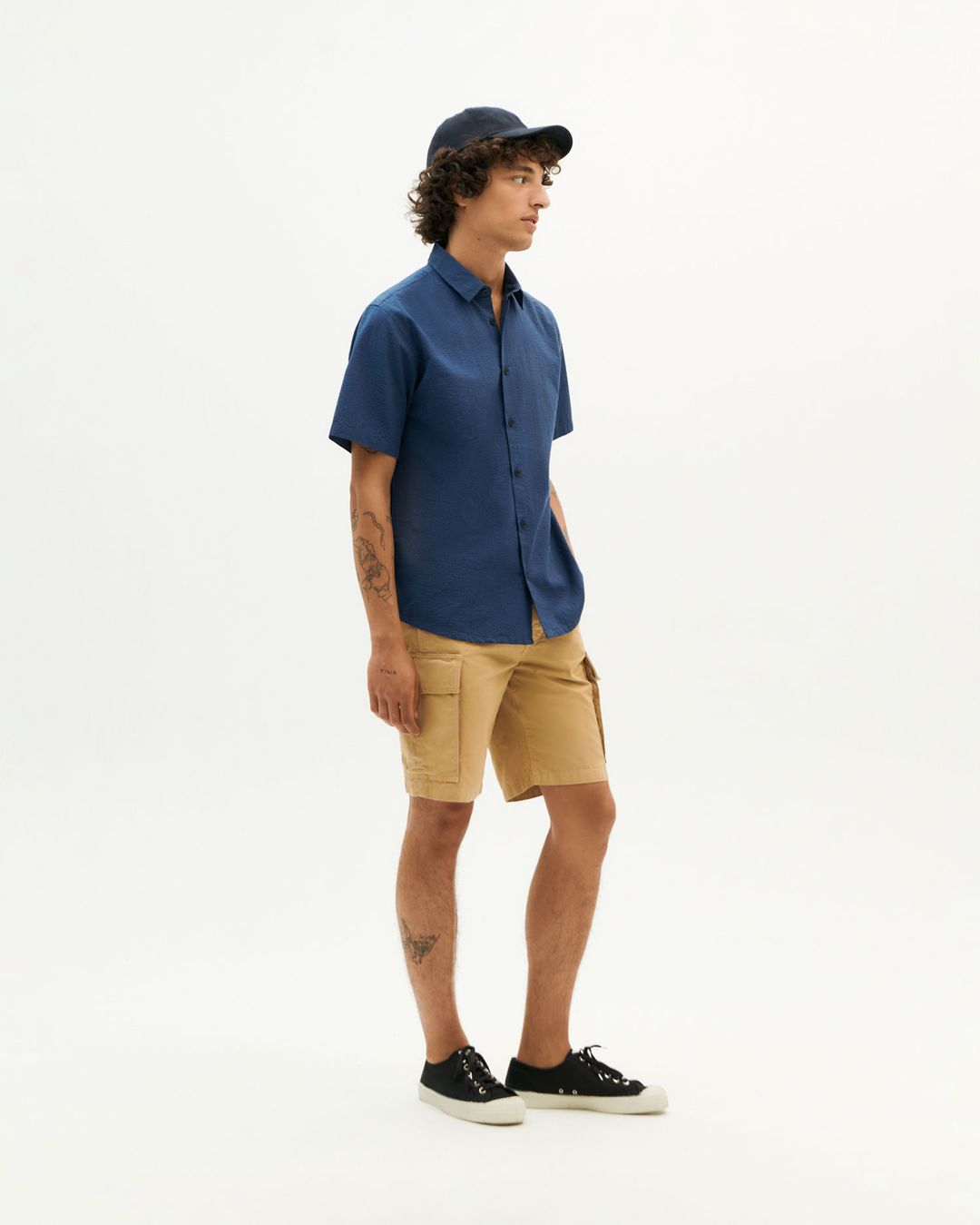 Shirt Navy Tom Navy von Thinking MU
