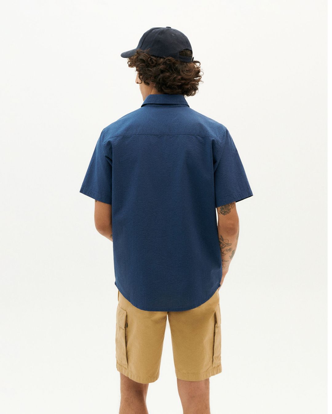 Shirt Navy Tom Navy von Thinking MU