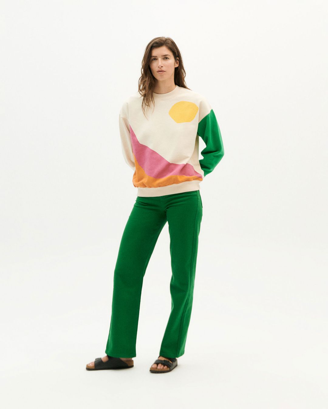 Sweatshirt Sunset Ivory von Thinking MU