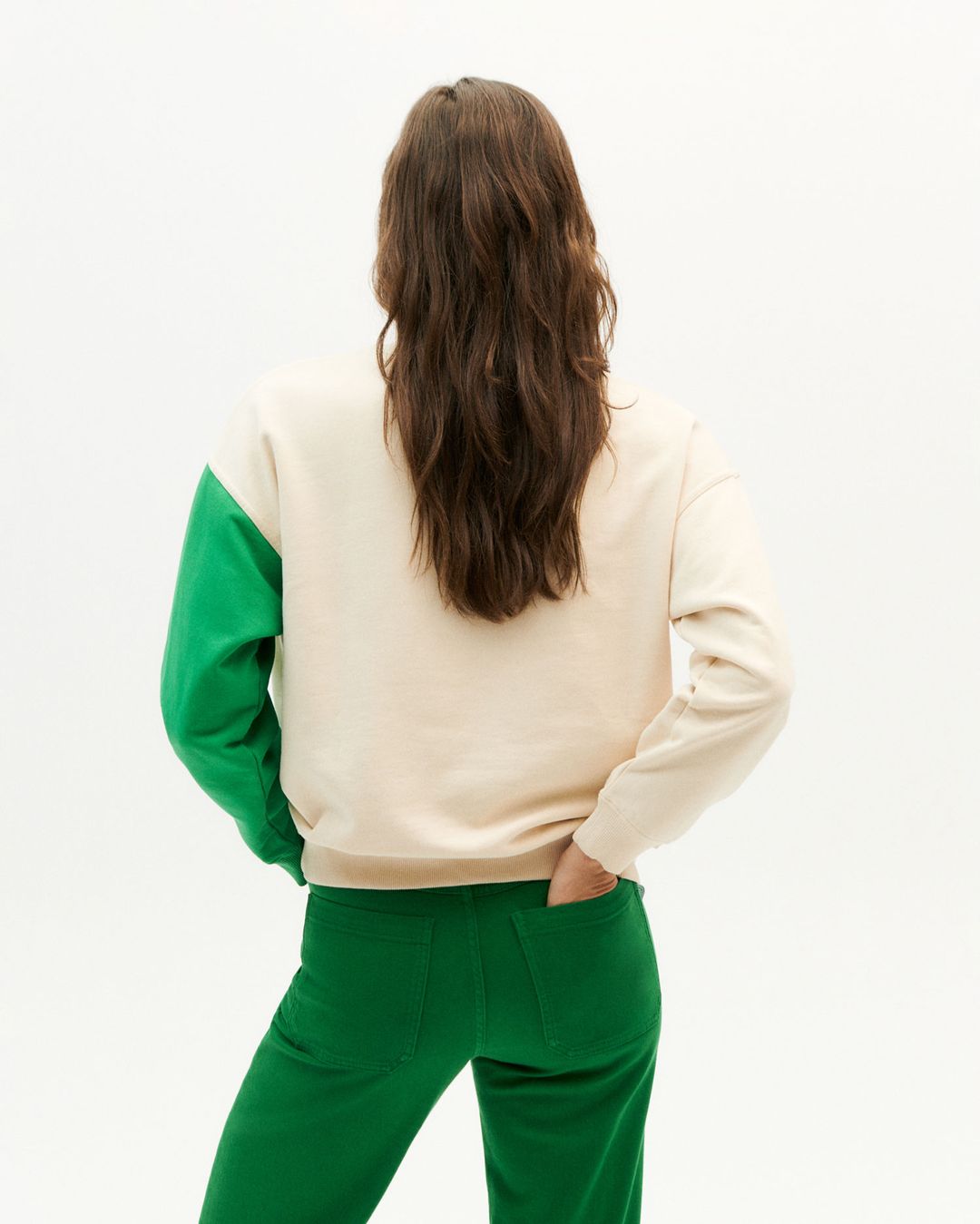 Sweatshirt Sunset Ivory von Thinking MU