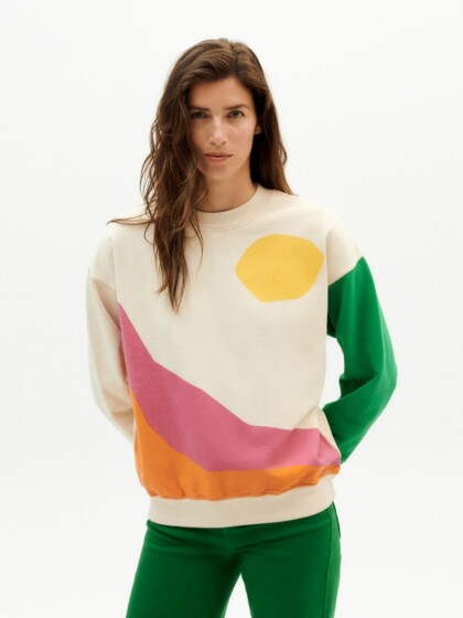 Sweatshirt Sunset Ivory von Thinking MU