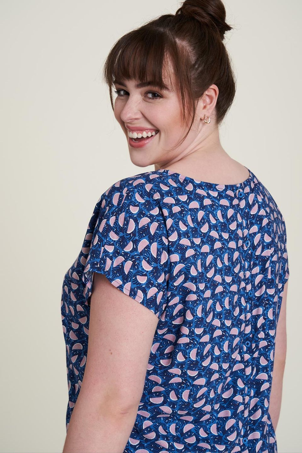 Bluse EcoVero Luftig fruity von Tranquillo